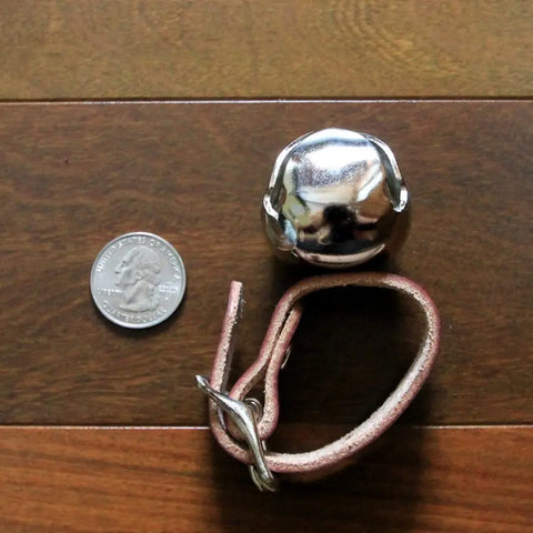 Bear Bell With Leather Strap Auburn Leathercrafters  item