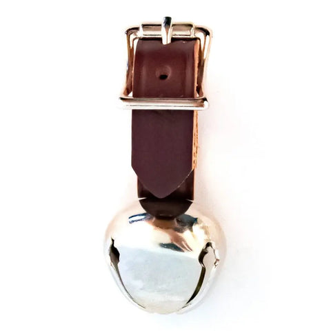 Bear Bell With Leather Strap Auburn Leathercrafters  item