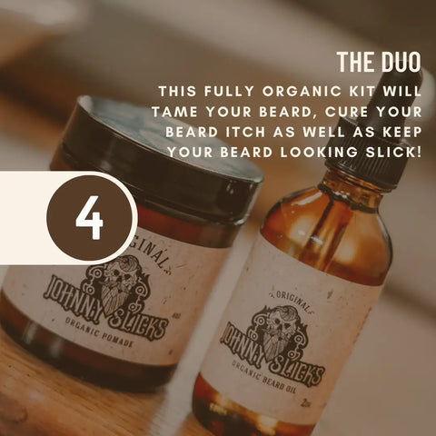 Beard Style Kit Johnny Slicks  Pomade