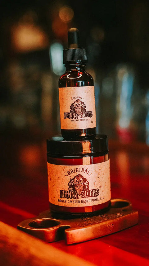 Beard Style Kit Johnny Slicks  Pomade
