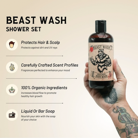Beast Wash Shower Set Johnny Slicks 