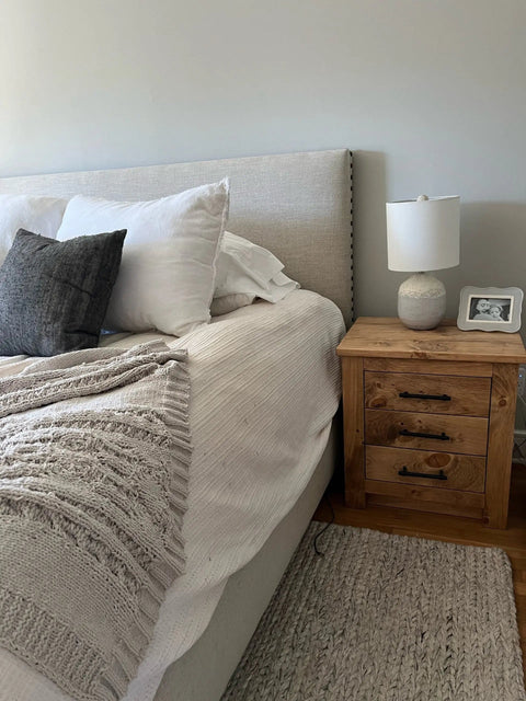 Bedroom Dresser With Two Matching Nightstands Limitless Woodworking  item