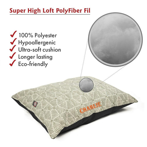 Charlie Personalized Dog Bed – Durable Poly-Cotton Cover – Majestic Pet Products | Made in USA Majestic Pet 