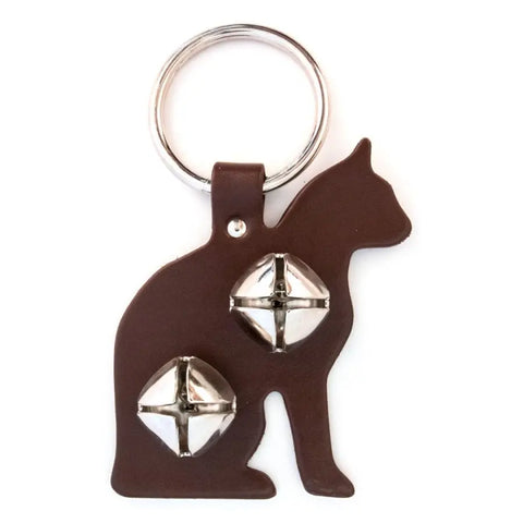 Bell Door Hanger Cat Auburn Leathercrafters  item