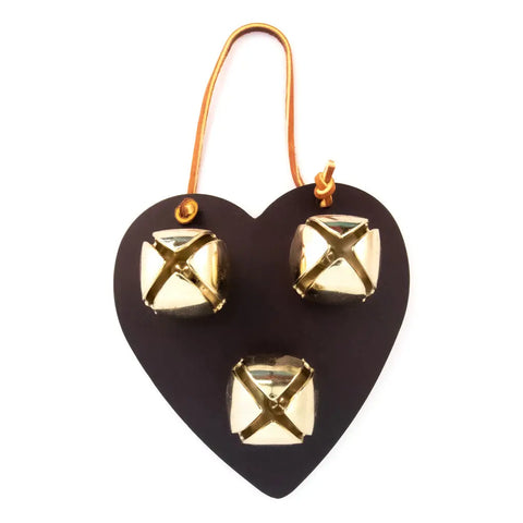 Bell Door Hanger Heart Auburn Leathercrafters  item