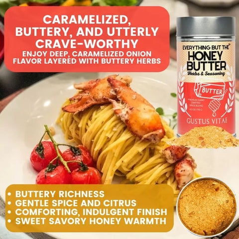 Better Than Butter Seasoning Set of 4 XL Tins – Premium Herb & Spice Blends for Rich Flavor | Made in USA Gustus Vitae  Collections & Gift Sets