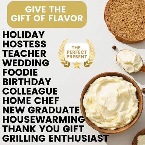 Better Than Butter Seasoning Set of 4 XL Tins – Premium Herb & Spice Blends for Rich Flavor | Made in USA Gustus Vitae  Collections & Gift Sets