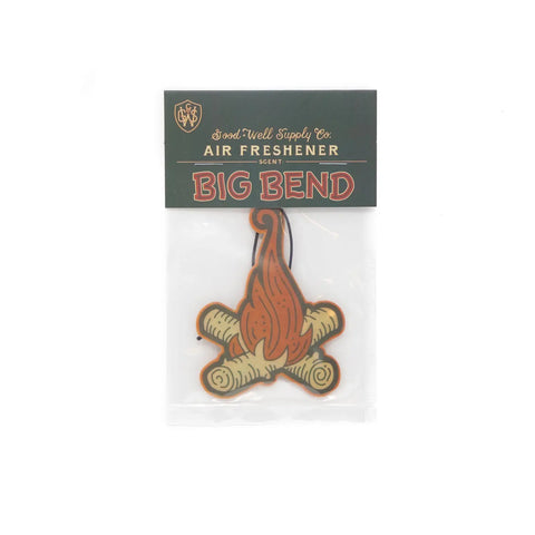 Big Bend National Park Air Freshener Good & Well Supply Co.  Vehicle Air Fresheners