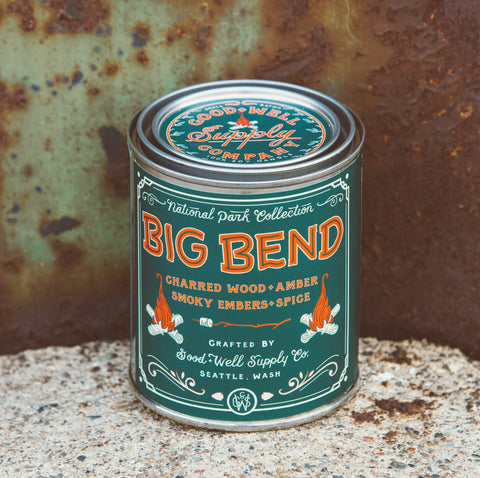 Big Bend National Park Candle Good & Well Supply Co.  Candles