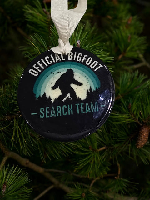 Bigfoot Search Team Sasquatch Ornament – Unique Paranormal Collectible Decor | Made in USA Michelle Marie Boutique  Ornaments