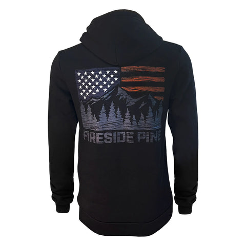 Bigleaf Maple Hooded Sweatshirt – Organic Blend | Made in USA Fireside Pine  Hoodie