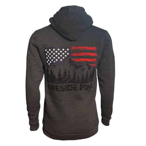 Bigleaf Maple Hooded Sweatshirt – Organic Blend | Made in USA Fireside Pine  Hoodie