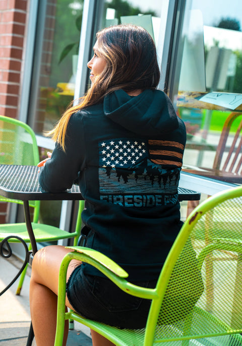 Bigleaf Maple Hooded Sweatshirt – Organic Blend | Made in USA Fireside Pine  Hoodie