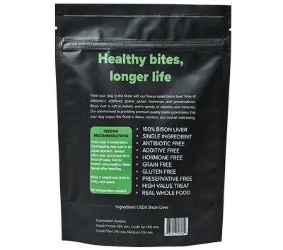 Bison Liver K-9 Krunch LLC  item