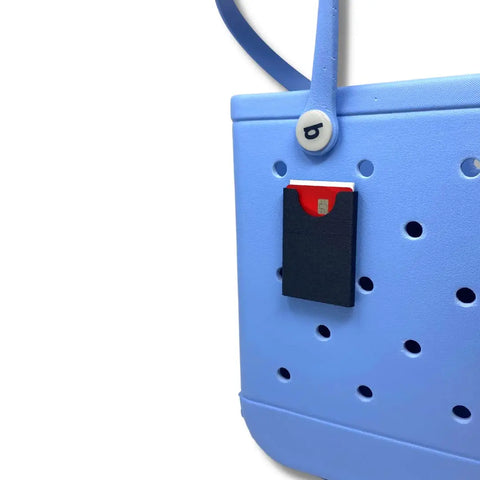 Black Credit Card Holder For Bogg Bags – Compact Design | Made in USA Chatelet Manufacturing   14.95 Black