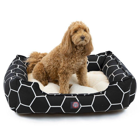 Hexo Shapes Premium Dog Lounge Bed – Cozy Pet Cushion – Made in USA by Majestic Pet Products Majestic Pet 