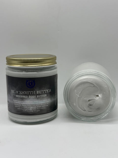 Black Smith Butter Whipped Body Butter 8oz Five O' Clock Co. 