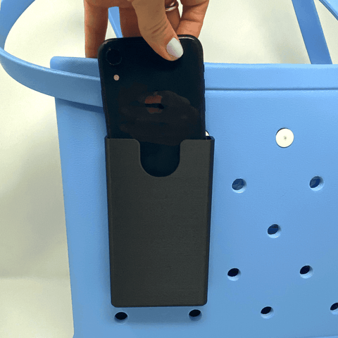 Bogg Bag Phone Holder Charm – Handy Tote Bag Accessory | Made in USA Chatelet Manufacturing 