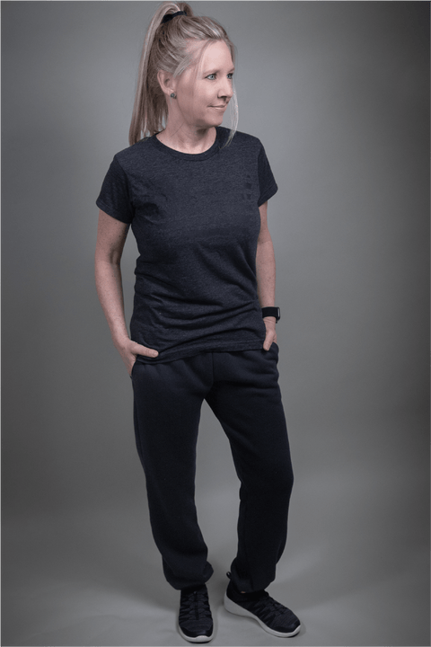 Relaxed Fit Black Fleece Sweatpants – Soft Cotton Blend | Made in USA Proudly USA  Fleece
