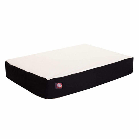 Orthopedic Double Dog Bed – Poly-Cotton Comfort Support | Made in USA Majestic Pet 