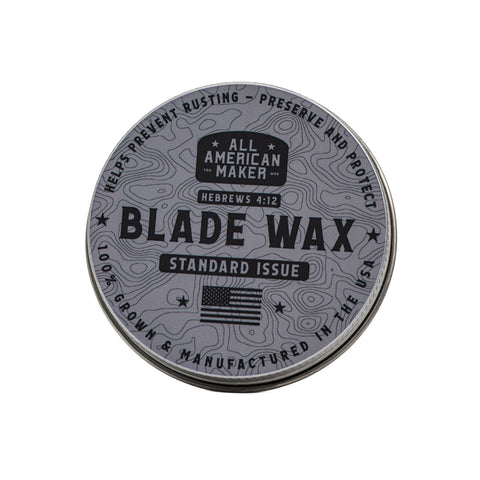Blade Wax 2 Ounce – Natural Rust Protection | Made in USA All American Maker 