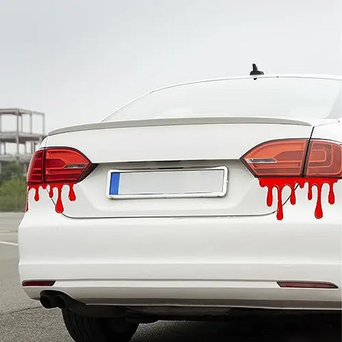 Blood Drip Bumper Sticker – Bold Car Decal | Made in USA Chatelet Manufacturing 
