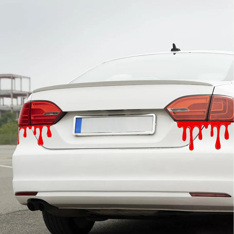 Blood Drip Bumper Sticker – Bold Car Decal | Made in USA Chatelet Manufacturing 