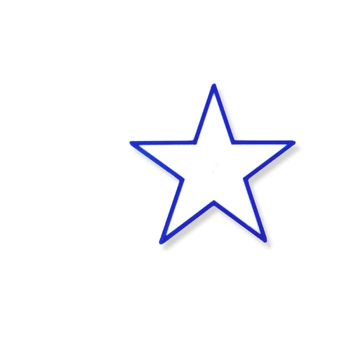 Blue White Star Charm for Tote Bags – Made in USA | Bogletts Chatelet Manufacturing 