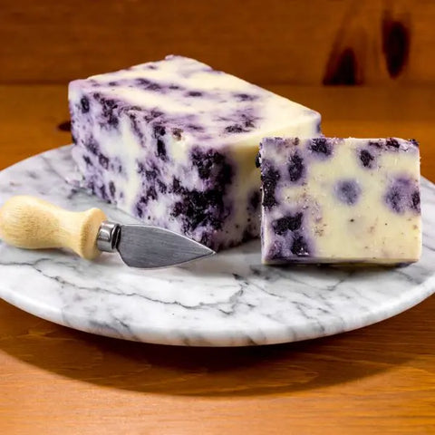 Blueberry Infused Cheddar Vern's Cheese  Cheese