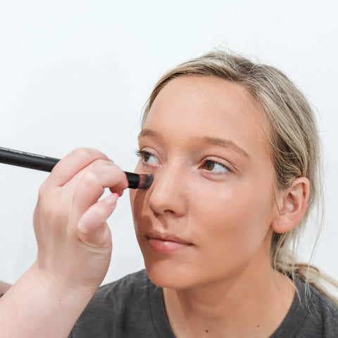 Blurring Concealer Brush – Dense Ultra-Soft Bristles For Flawless Blend | Handmade Makeup Tool Made in USA Taylor Made Organics  makeup tools