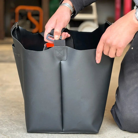 BoxVan Utility Tote Bag 13.5 Inch Durable Waterproof Industrial Vinyl – Made in USA | Eqpd Gear eqpd  New