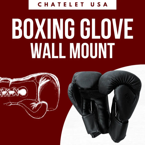 Boxing Glove Wall Mount – Durable Plastic Glove Holder | Made in USA Chatelet Manufacturing 