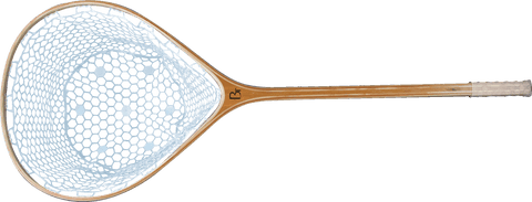 Yellowstone Extended Reach Fishing Net – Handcrafted Wood Handle | Made in USA Blue Ribbon Nets  item