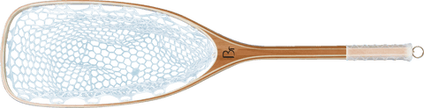 Gallatin Canoe Fishing Net – Long Handle Precision Gear | Made in USA Blue Ribbon Nets  item