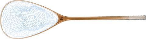 Yellowstone Extended Reach Fishing Net – Handcrafted Wood Handle | Made in USA Blue Ribbon Nets  item