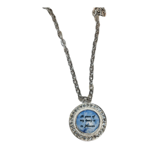 Brain Cancer Awareness Cardinal Memorial Necklace – Custom Photo Locket Pendant 16 Inch Chain | Made in USA Michelle Marie Boutique  Necklaces