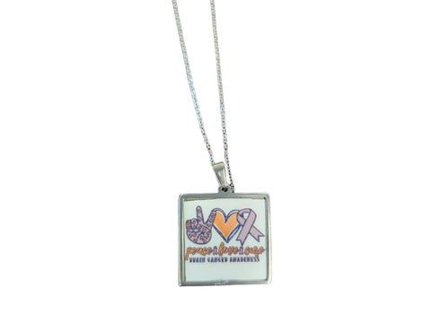 Brain Cancer Awareness Necklace – Adjustable Chain With Pendant | Made in USA Charity Jewelry Michelle Marie Boutique  Necklaces