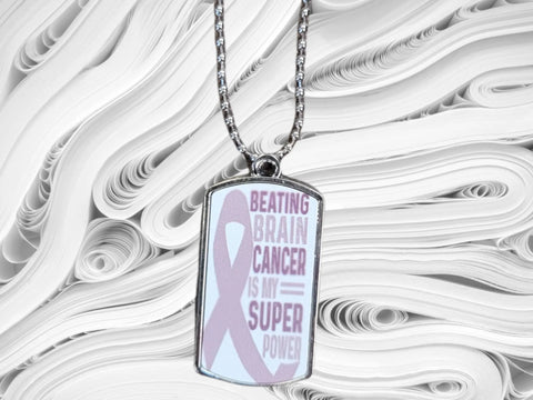 Brain Cancer Awareness Pendant Necklace – Go Gray Charity Jewelry | Made in USA Support Gift Michelle Marie Boutique  Necklaces