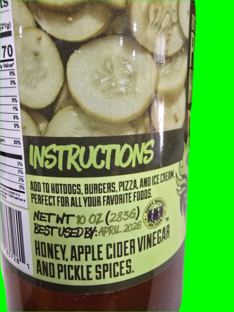 Bread & Butter Pickle Honey Honey Badgers Bee Farm  Honey