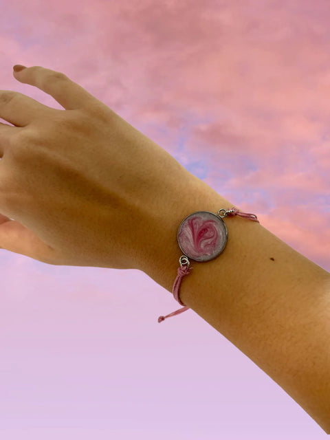 Breast Cancer Awareness Adjustable Bracelet Michelle Marie Boutique  Bracelets