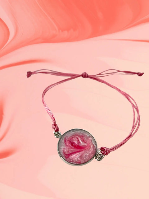 Breast Cancer Awareness Adjustable Bracelet Michelle Marie Boutique  Bracelets
