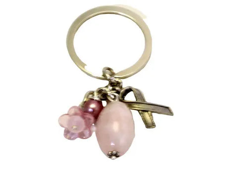 Breast Cancer Awareness Key Ring Michelle Marie Boutique  Keychain