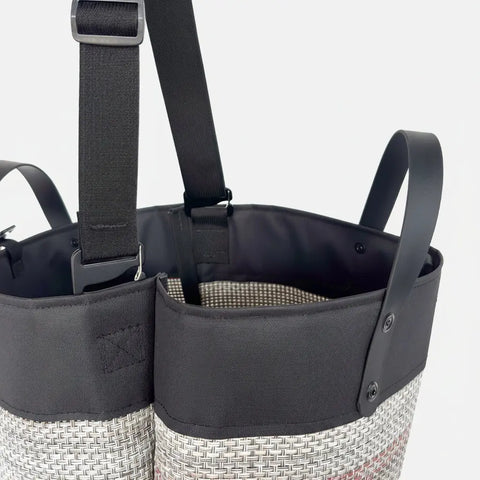 Breathable Recycled Mesh Tote Bag 14.5 Inch – Lightweight Durable Shoulder Tote | Made in USA eqpd  New