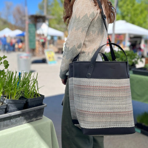 Breathable Recycled Mesh Tote Bag 14.5 Inch – Lightweight Durable Shoulder Tote | Made in USA eqpd  New