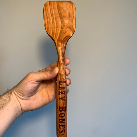 Handcrafted Wooden Spatula – Ergonomic Kitchen Utensil – Made in USA Shop Cat Woodworks  item