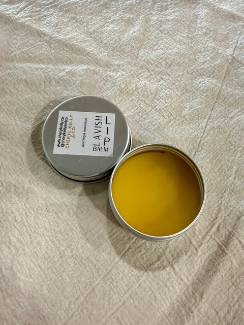 Lavish Lip Balm – Natural Vegan Lip Care with Baobab and Black Seed Oil | Made in USA Cheryl Kelly & Co  Lip Balm