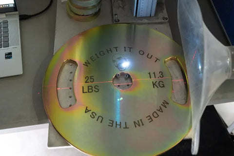 Calibrated Solid Steel Weight Plate Set – 175LB Precision Gym Plates | Made in USA Weight It Out 