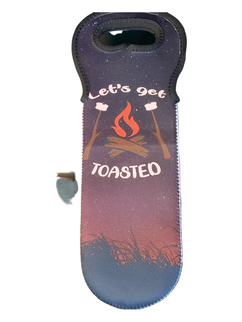 Camp Quote Reusable Wine Bag Michelle Marie Boutique  Wine Carrier Bags