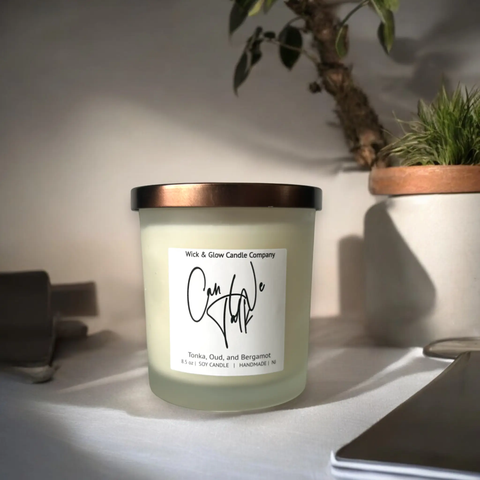 Can We Talk Luxury Candle Wick and Glow Candle Company™  Candles