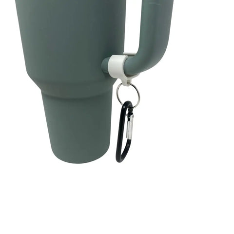 Carabiner Clip Attachment for Stanley 40 Oz Tumbler – Keychain Holder | Made in USA Chatelet Manufacturing 